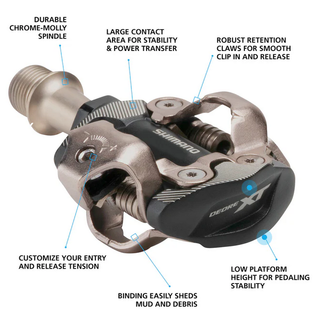 Shimano DEORE XT XC PD-M8100 Pedal